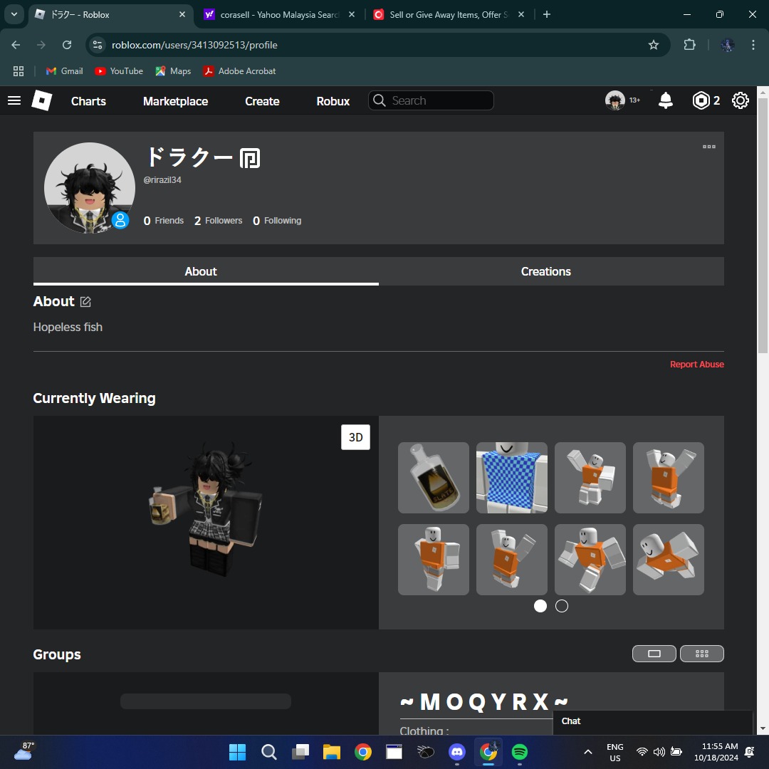 Roblox Account 6k+ Value, Video Gaming, Video Games, Others on Carousell
