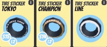 Roblox Jailbreak Tire Sticker: TOKYO, CHAMPION & LINE (RM5 for all ...