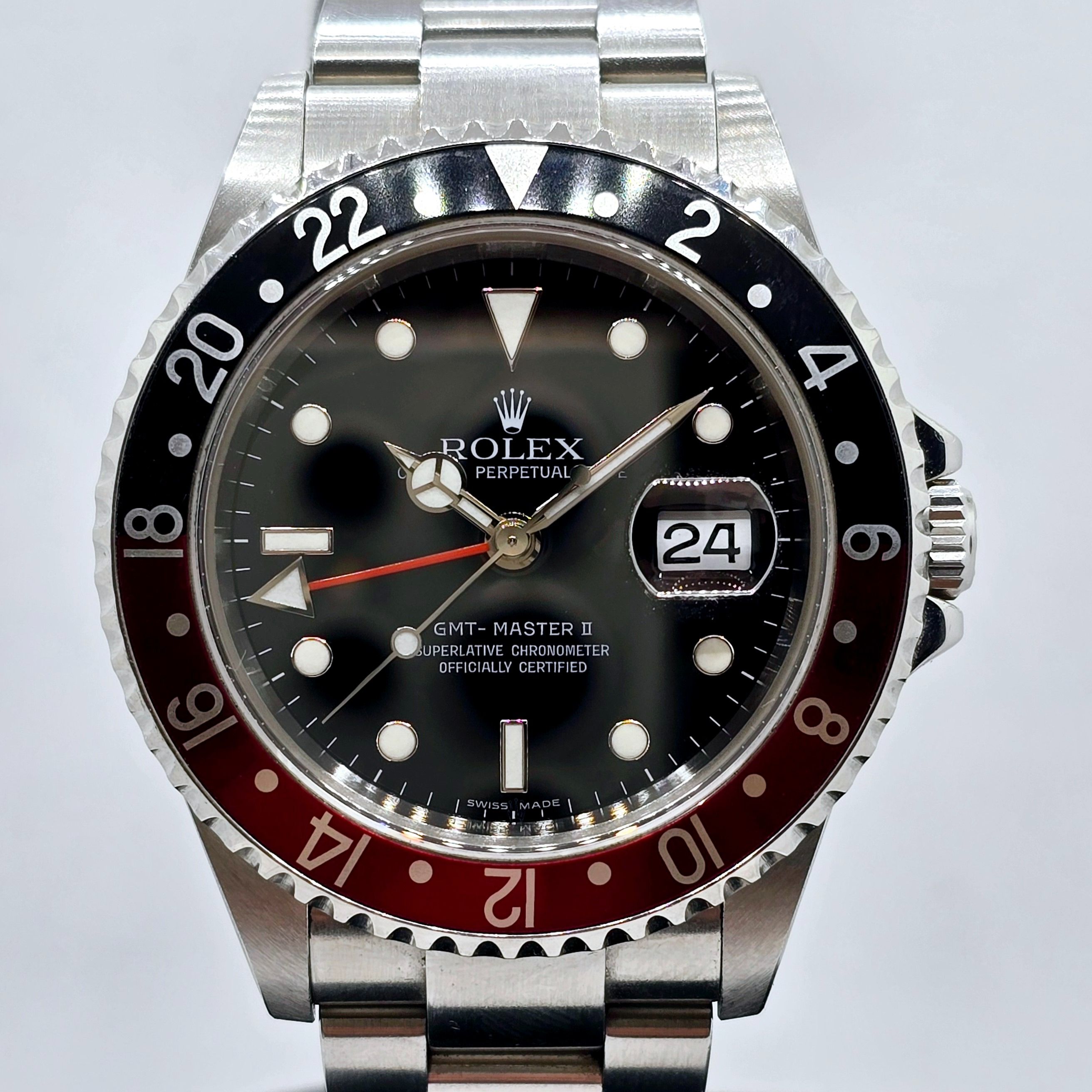 16710 Coke Rolex Gmt Master Ii Rectangular Dial 16710 Rectangular