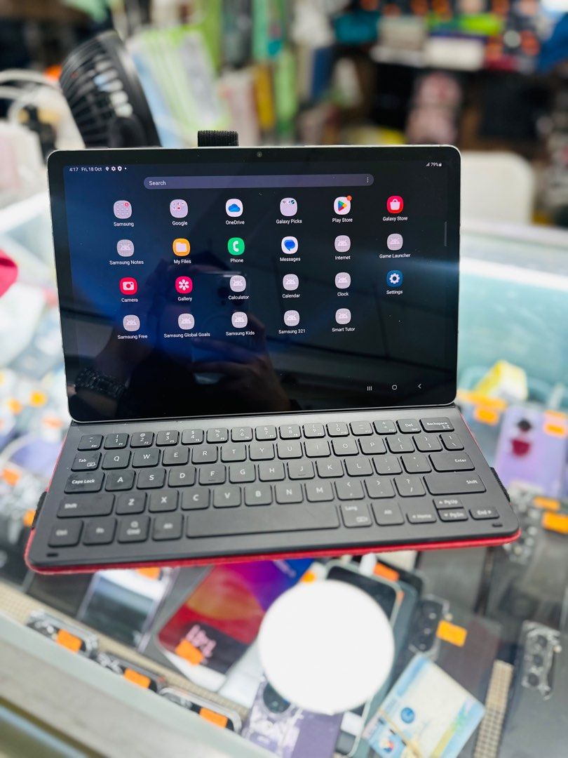 Samsung Tab S9 FE 5G OPENLINE WITH SIM SLOTS (Category: Samsung) located in San Juan City. Submitted by saabangadgetshop (Listing ID 1331515382, Image 2). Description: Onhand | Pre-owned Samsung Tab S9 FE 5G NTC APPROVED OPENLINE NO HIDDEN ISSUES NO HISTORY OF REPAIR 99%Smooth TEST TO SAWA RESET ALL YOU WANT NOT REFURBISHED AUTHENTIC PHONE ALL WORKING Mode of Payment : ⬇️ ▪️Cash ▪️Bank Transfer ▪️Gcash 📍Installment available here thru: 📍 ▪️Cred