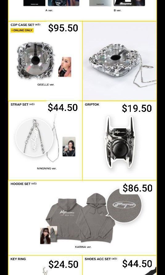 aespa whiplash POPUP MD CDPケース カリナ 新品