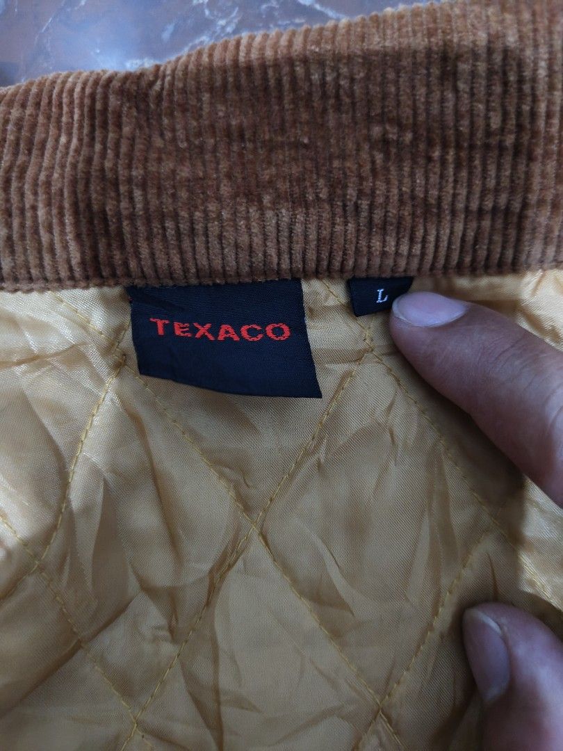 TEXACO WORKWEAR JACKET (Category: Coats, Jackets and Outerwear) located in Baguio. Submitted by archival_thrifted.ph. (Listing ID 1331478907, Image 2). Description: FOR SALE‼️ .TEXACO WORKWEAR JACKET FOR MENS .EXCELLENT CONDITION .LARGE ON TAG .PHP 1380 PLUS SF .❌❌ COP/COD .MOP GCASH .COURIER J&T .BAGUIO AREA .DM FOR SURE BUYER.