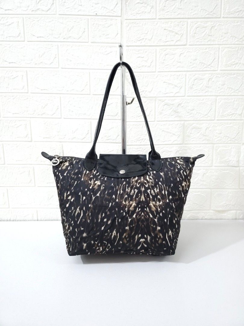 Nylon Tote Longchamp LE PLIAGE ENERGY TOP HANDLE BAG L NAVY