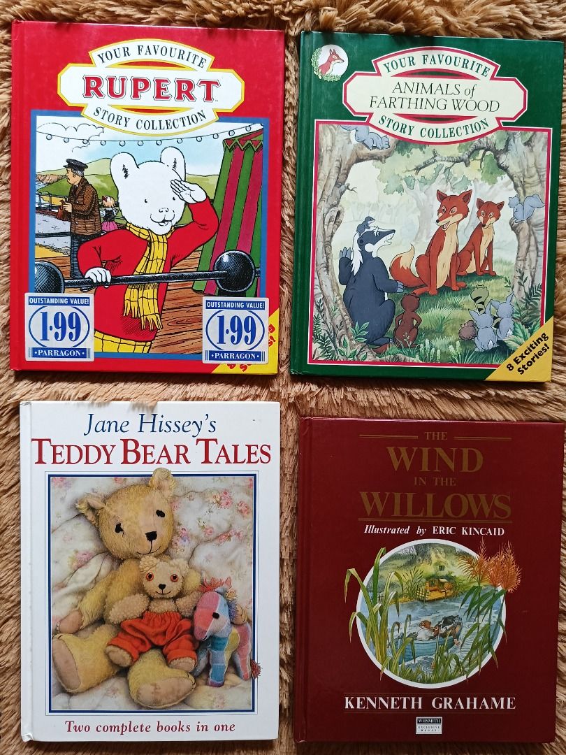 Treasury books for kids (storybook hardbound) WInd in the WIllows ...