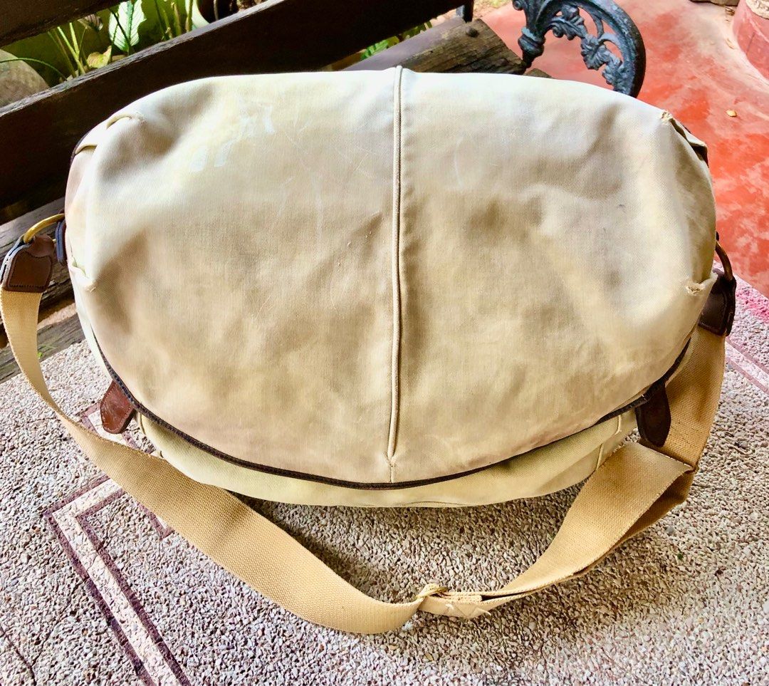 POKIT LEATHER SHOULDER CAPSULE SMALL TAN
