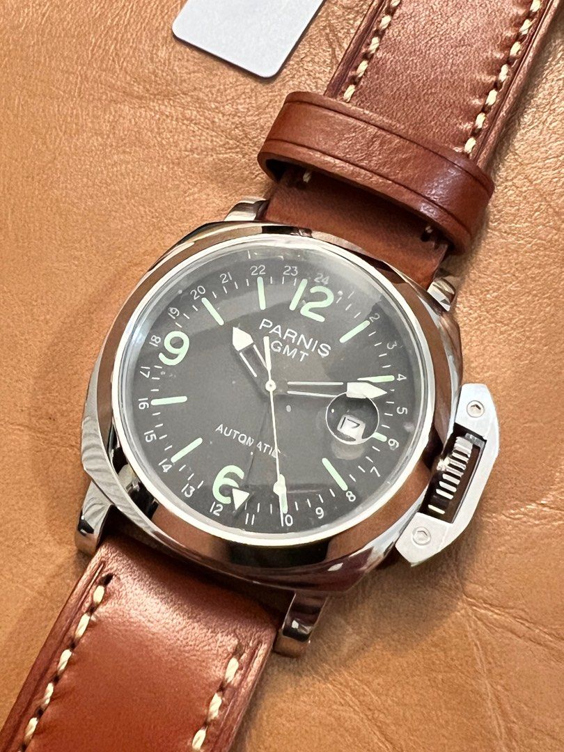 Parnis gmt watch hot sale