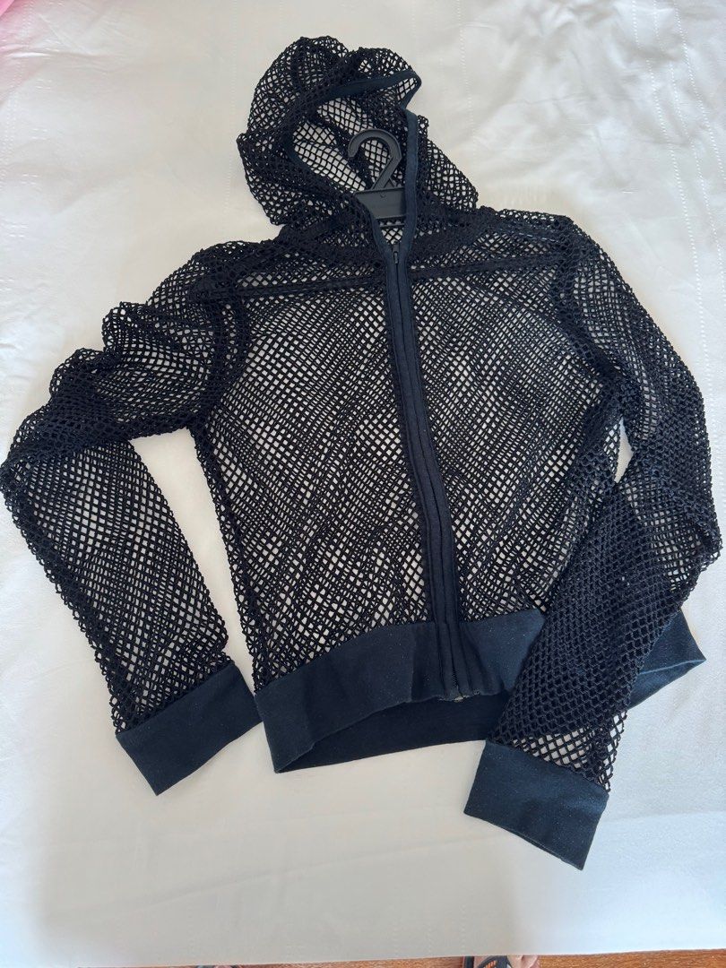 Guess mesh hoodie outlet