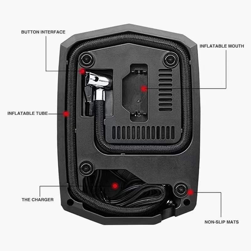 12V Air Pump Compressor Digital Portable W/ LED Light (Category: Other Automotive Parts and Accessories) located in Manila. Submitted by yzlshop (Listing ID 1331645111, Image 3). Description: Same day delivery via Lalamove Location: Manila Mop: Cod/Gcash payment.