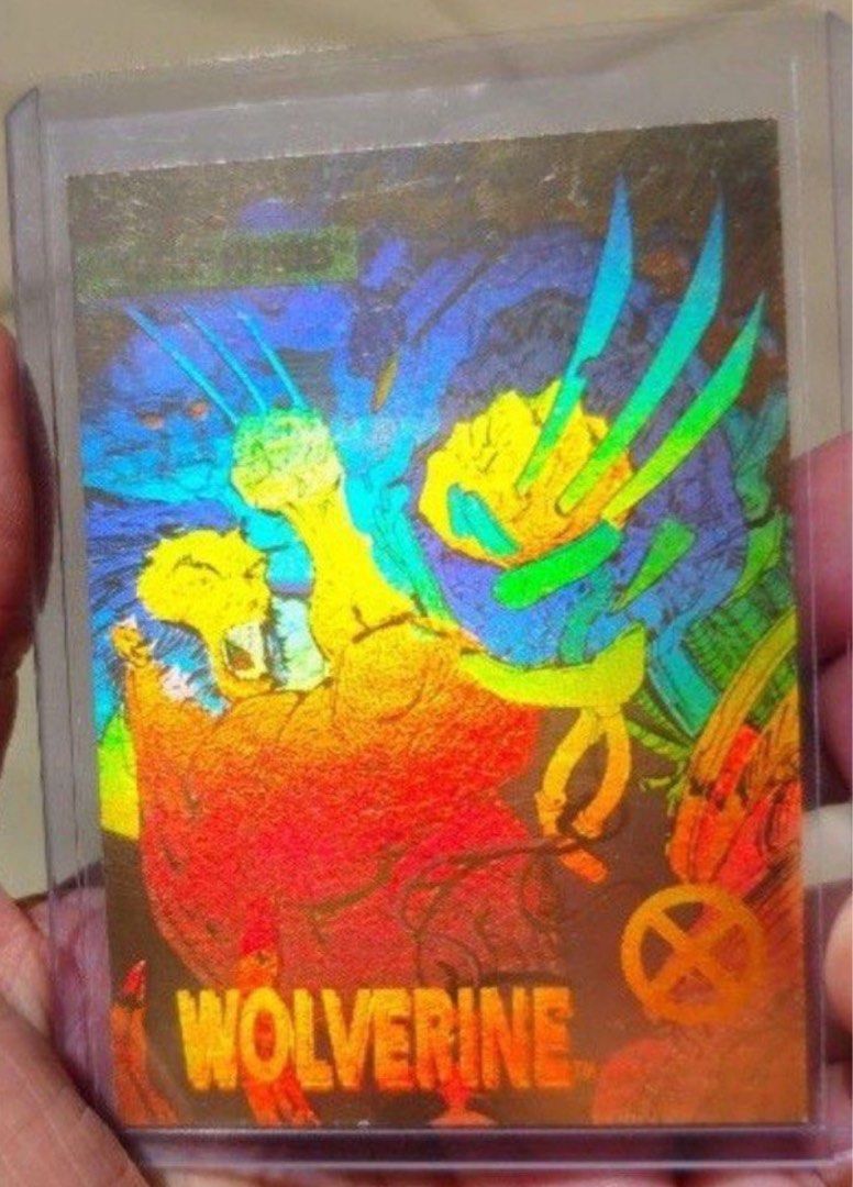 1992 Marvel Xmen Hologram card - Wolverine / Magneto, Hobbies & Toys, Toys  & Games on Carousell