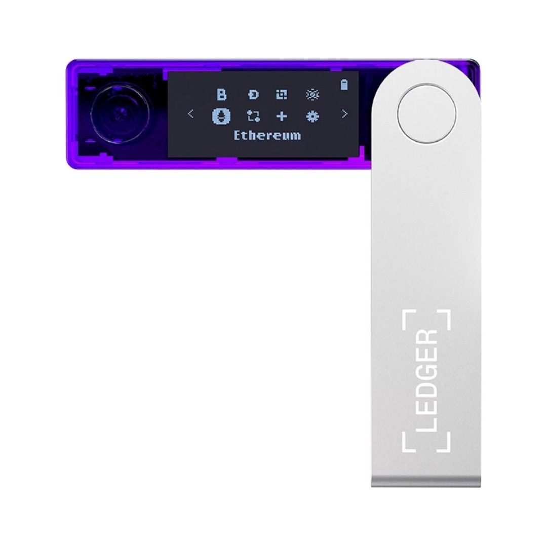 💎旋轉鑽石商店認證實體店ledger nano x Cosmic Purple  全新未開封最後一隻限量版絕版停產透明紫色另有多種不同顏色及不同品牌種類卡片冷錢包
