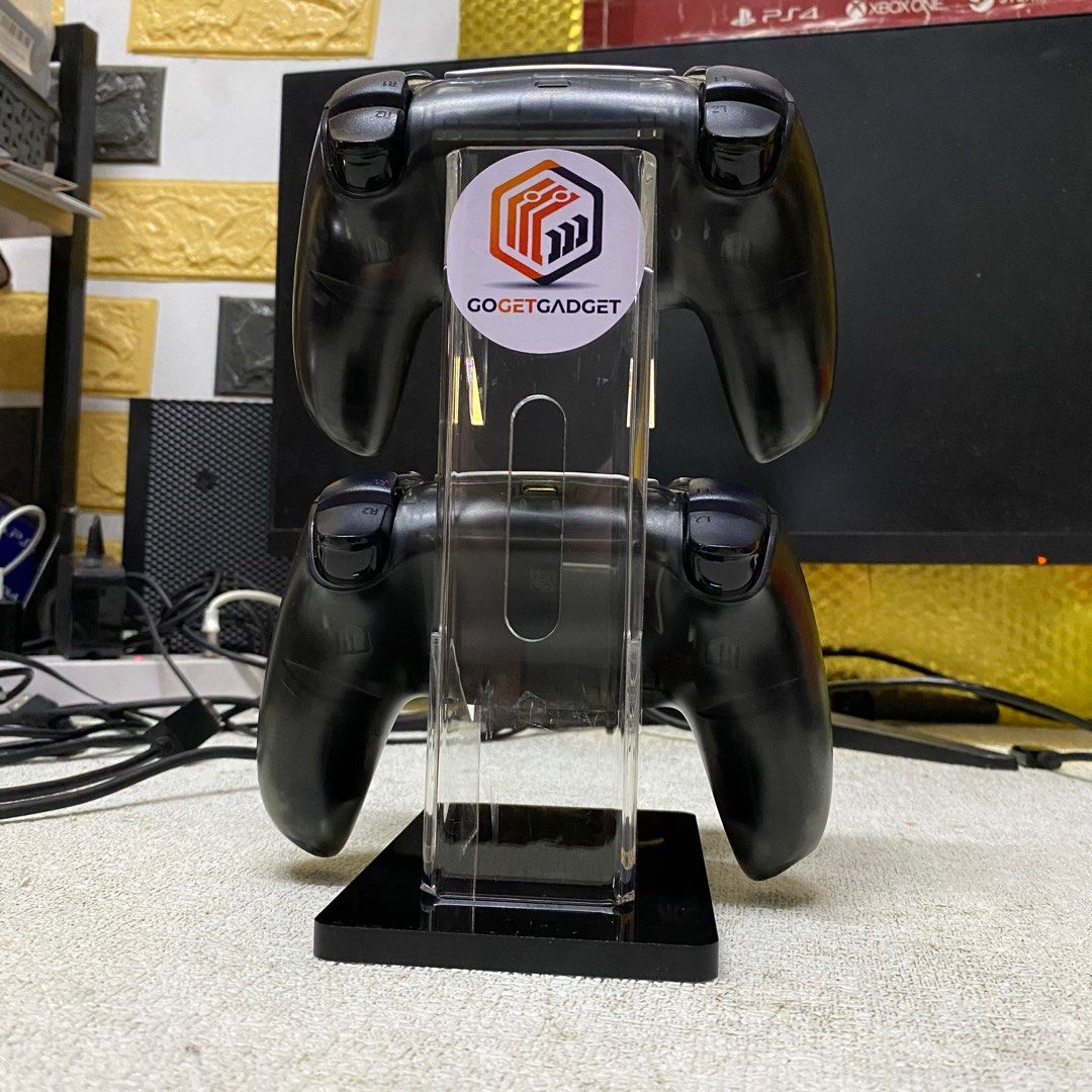 Acrylic Dual Controller Stand, Video Gaming, Video Game Consoles