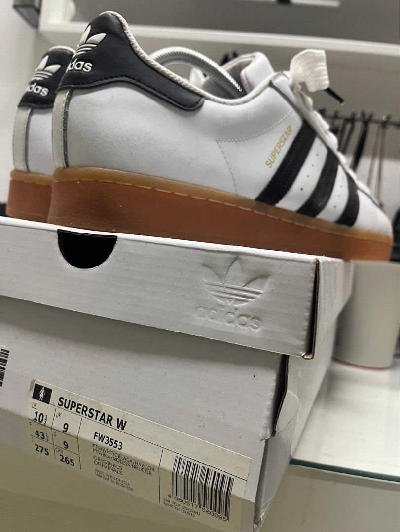 Adidas superstar Haze coral rubber shelltoe