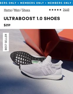 100 affordable adidas ultraboost triple white For Sale Sneakers Carousell Singapore