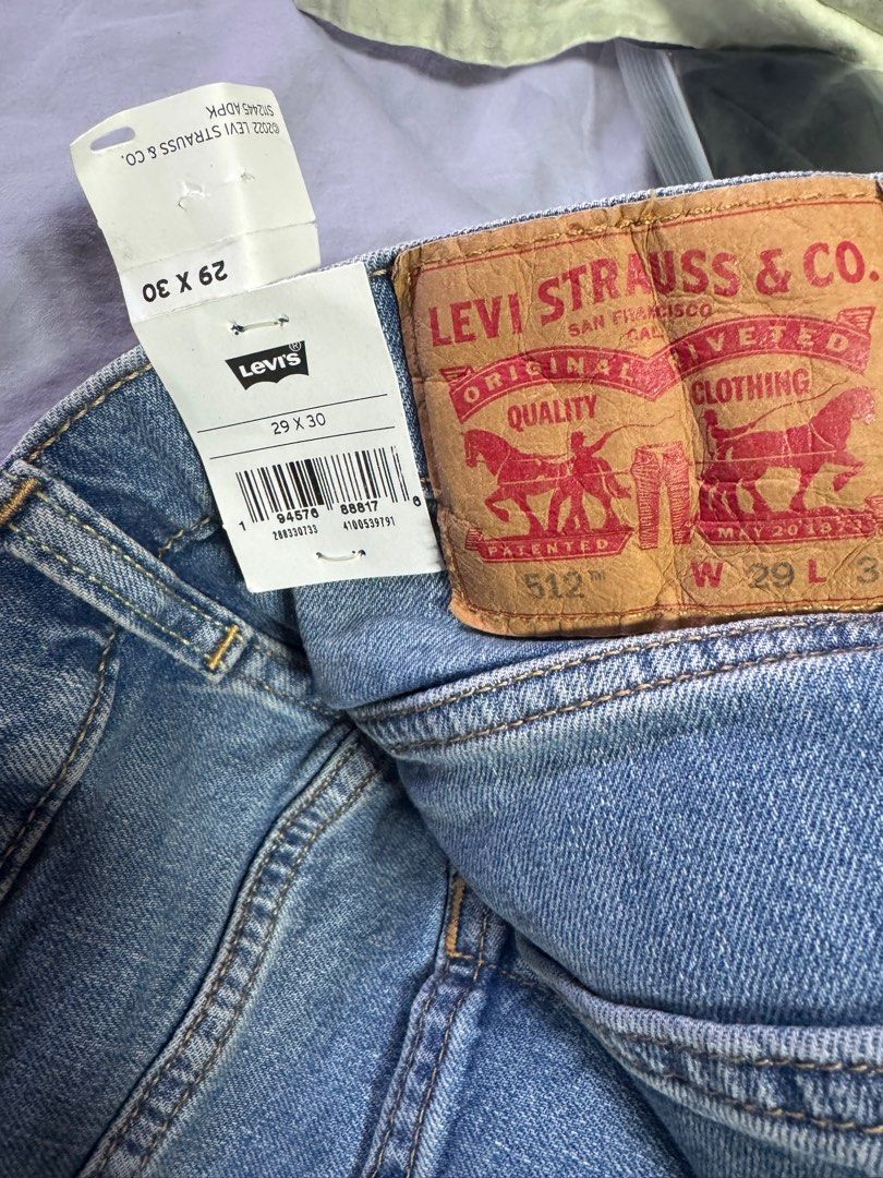 Levis 512 29x30 new arrivals