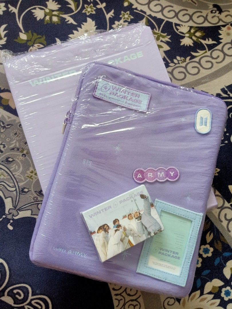 BTS WINTER PACKAGE POUCH SET