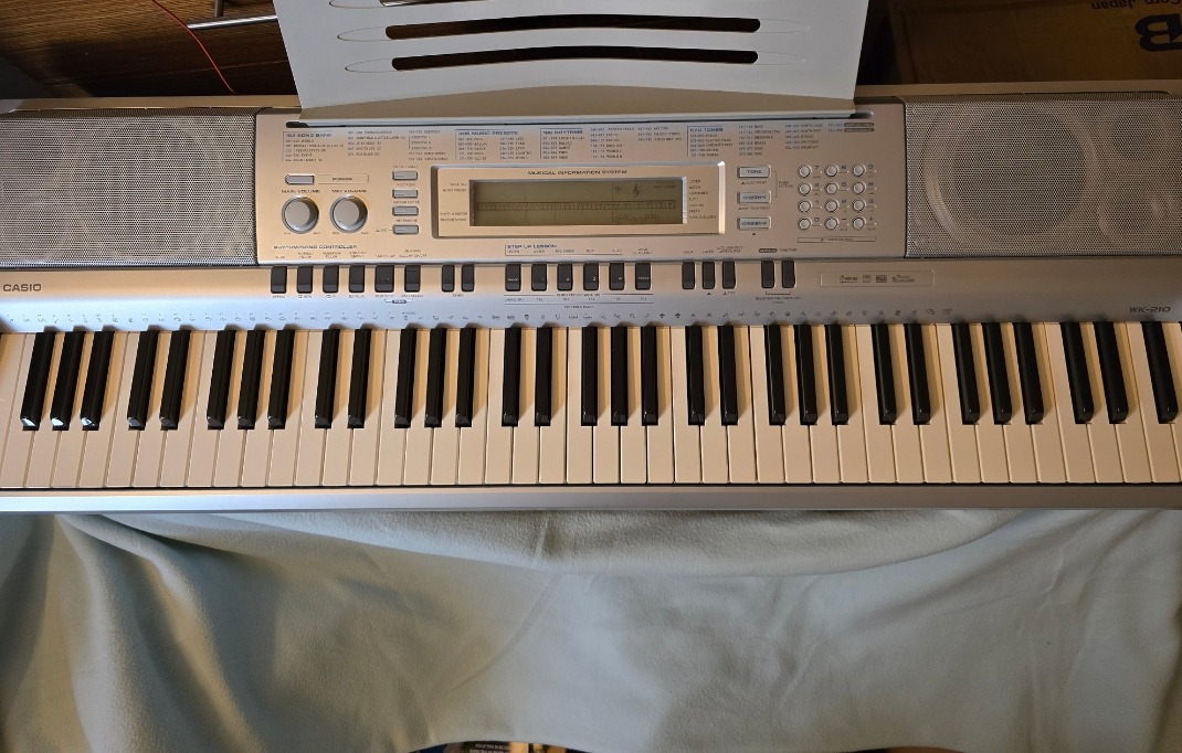 Casio wk 210 outlet