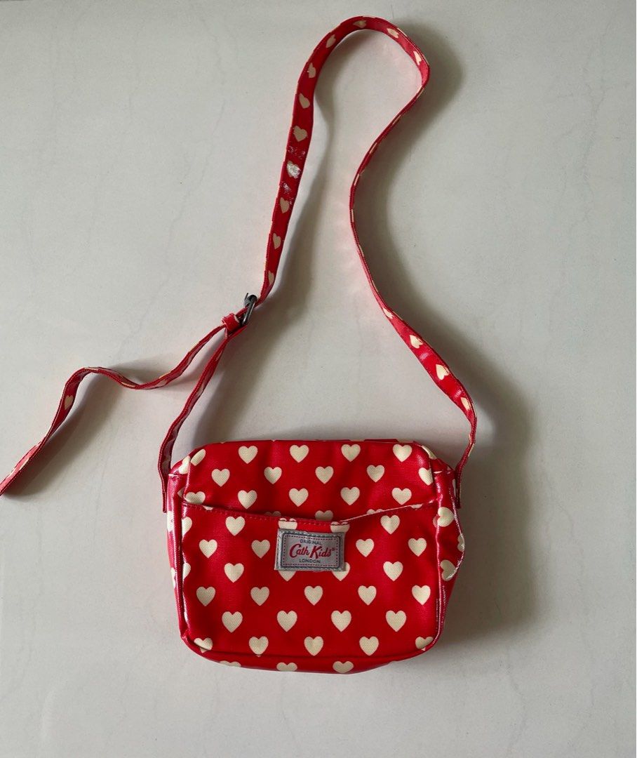 Cath kidston red spotty bag shop
