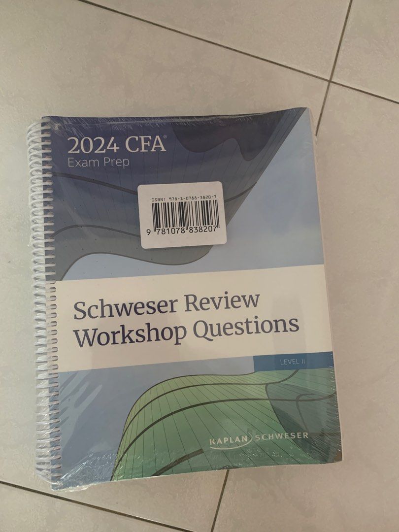 CFA level 2 kaplan prep notes (Category: Textbooks) located in Singapore. Submitted by byloesahcih (Listing ID 1331598740, Image 3). Description: Easy concise content for level 2 cfa.