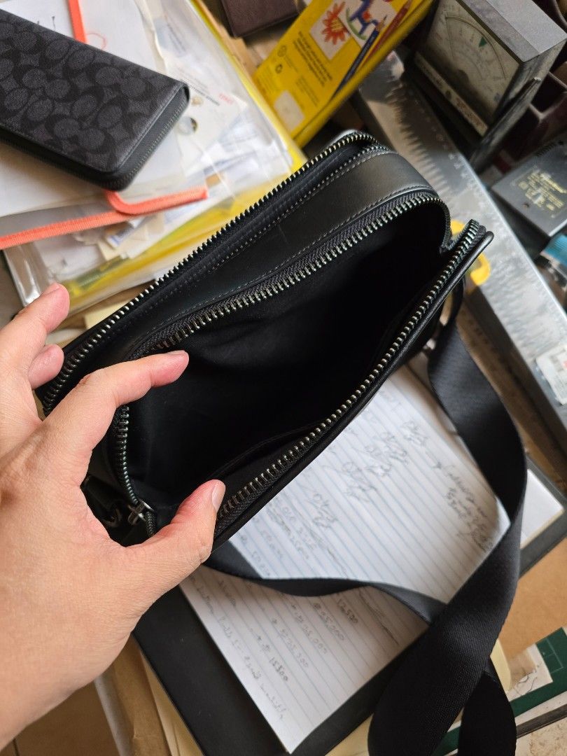 Coach Charter 24 crossbody bag AUTHENTIC (Category: Luxury Bags & Wallets) located in Makati City. Submitted by mann2k (Listing ID 1331600131, Image 2). Description: bought from Coach in Rustan's Shang Sept 2024 for 33-35k. lightly used with some scratches (pictured). will steeply discount if bought with the matching wallet I'm also selling https://carousell.app.link/GAadDkGtONb very negotiable. message me your offers.