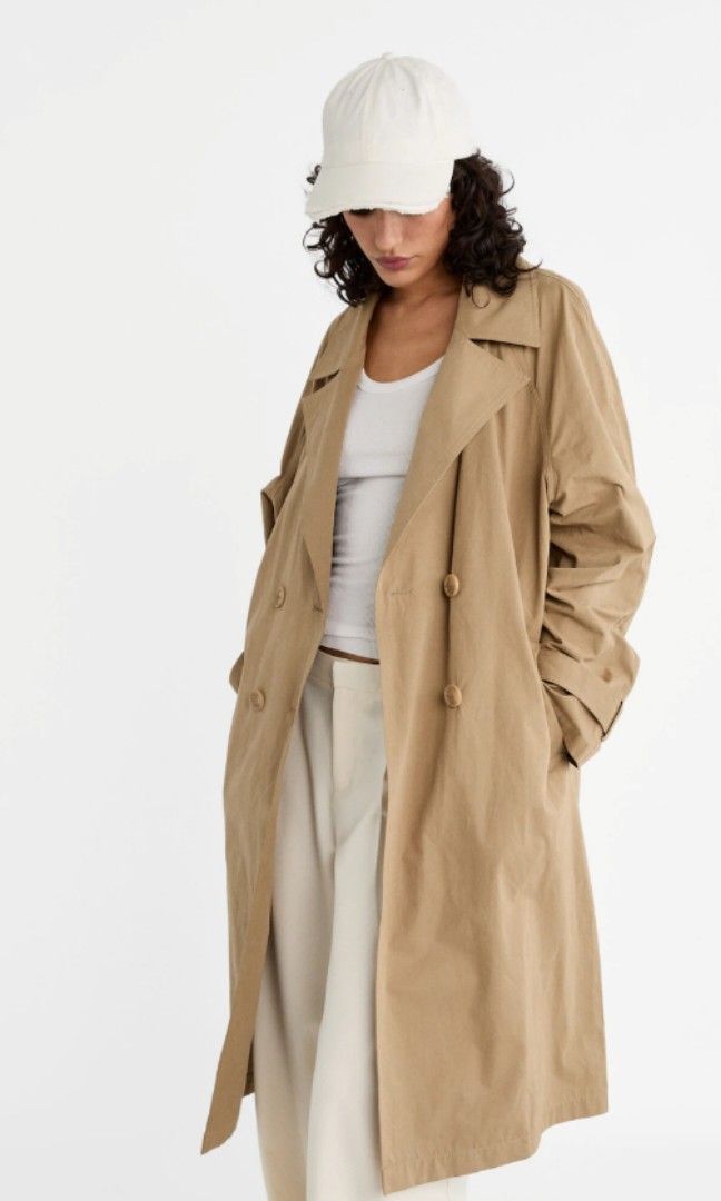 Coat Long Jacket Stradivarius Blazer Outer Winter Trench Coat