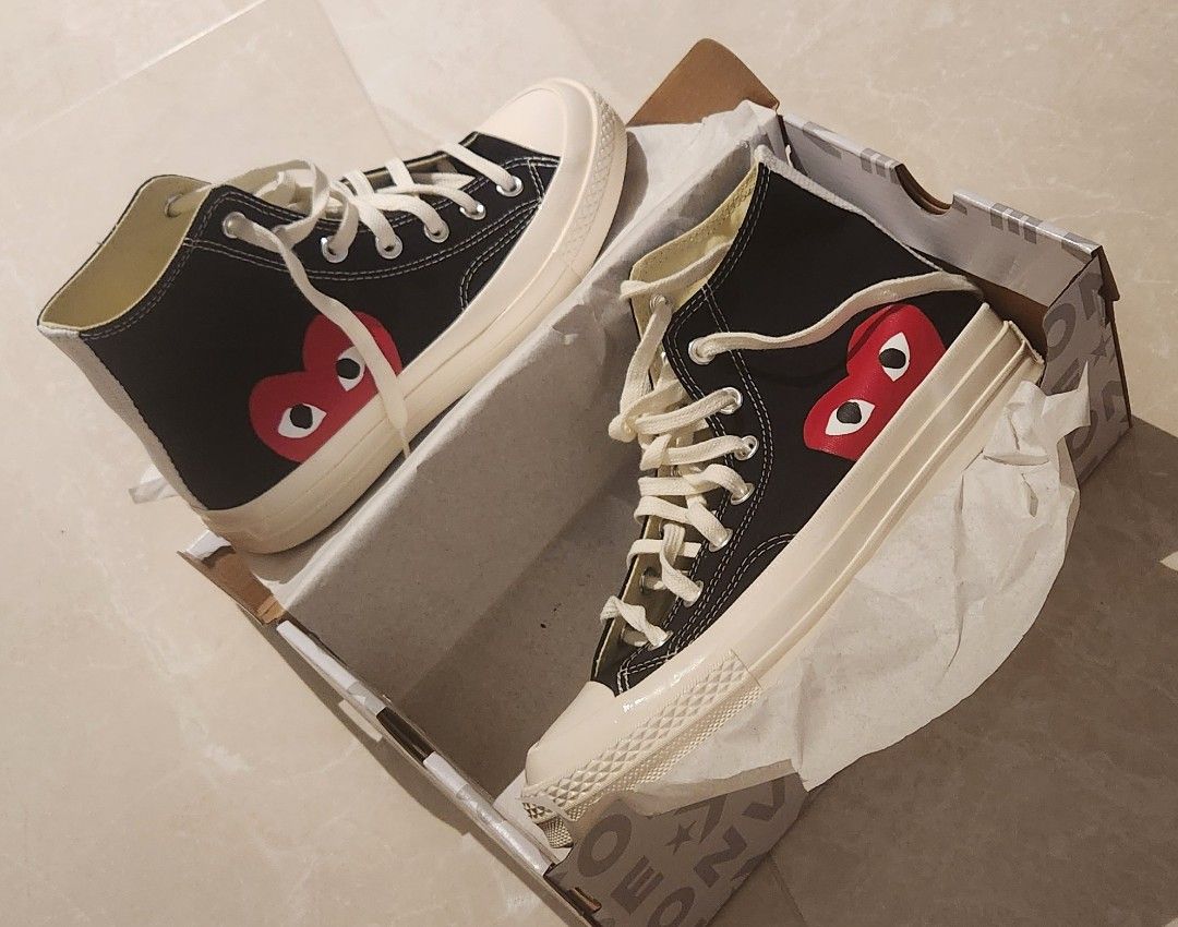 Comme des Garçon Play X Converse high-cut limited edition, Men's