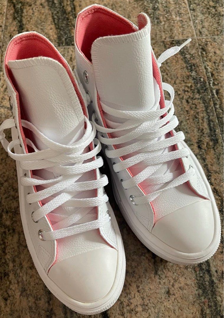 Converse Women Chuck Taylor All Stars White high top platform sneakers original