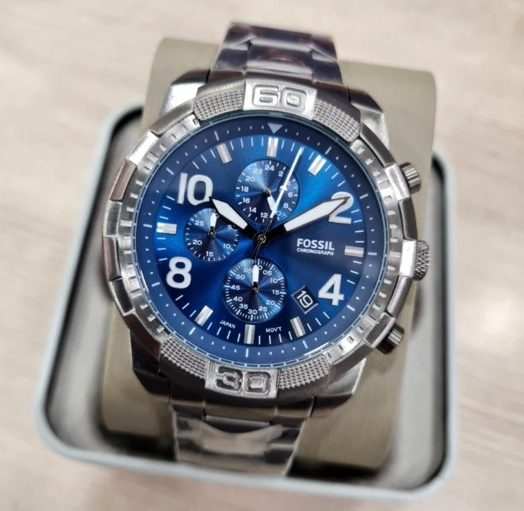 ⌚Ds FOSSIL FS 5711 Stainless Men Watch ORIGINAL, Men's Fashion