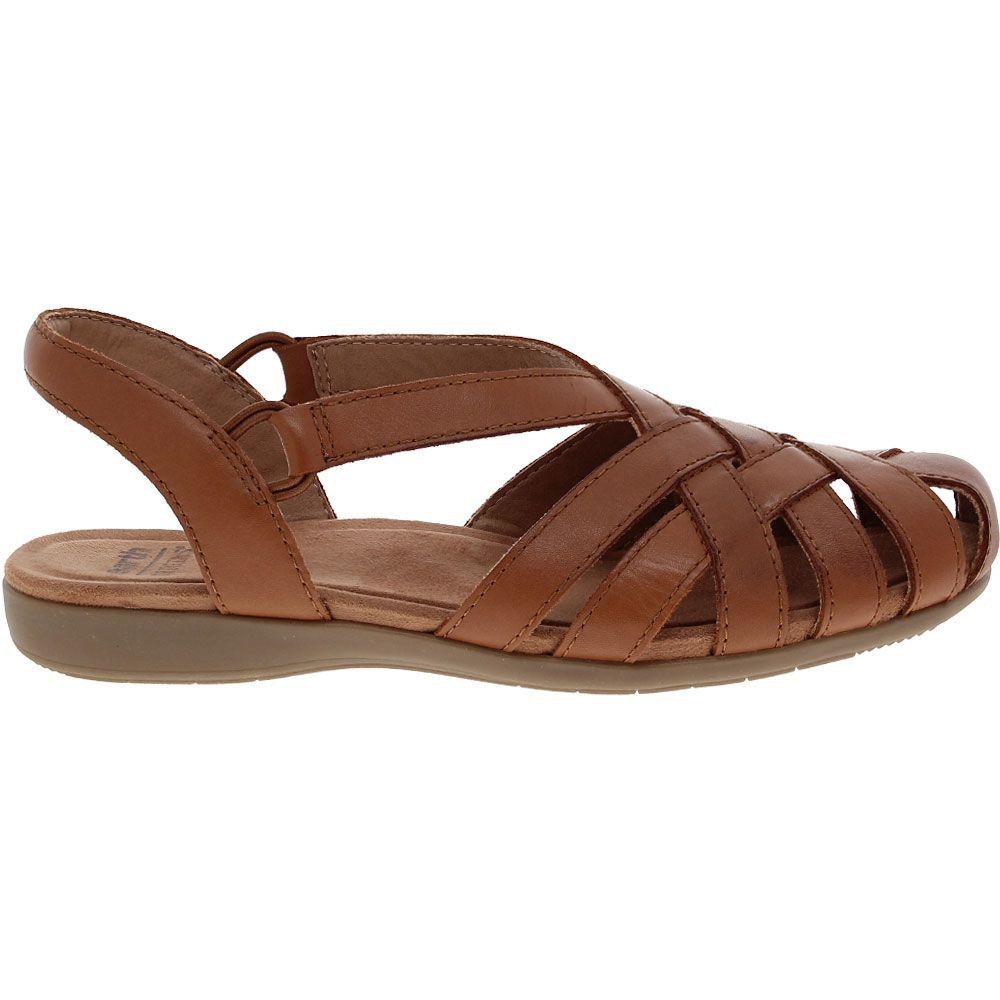 Earth Origins Woven Round Toe Slip On Fisherman Sandals