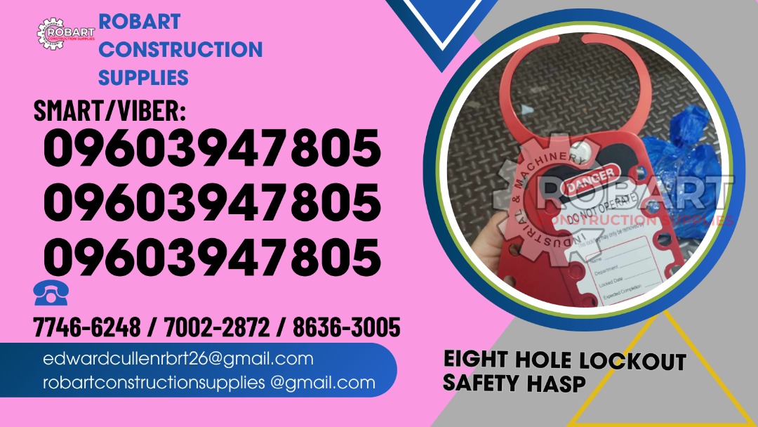 eight hole lockout safety hasp, Commercial & Industrial, Construction ...