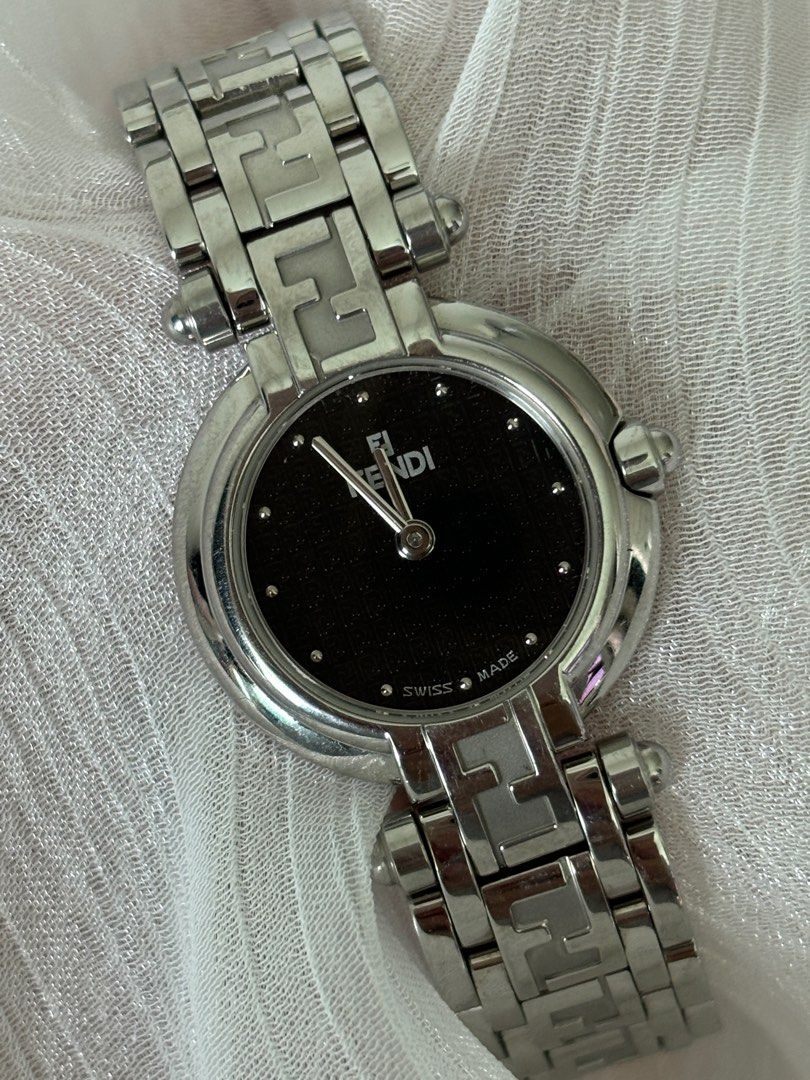 Fendi vintage Orologi Zucca Pattern 750L Lady Quartz Watch Luxury Watches on Carousell