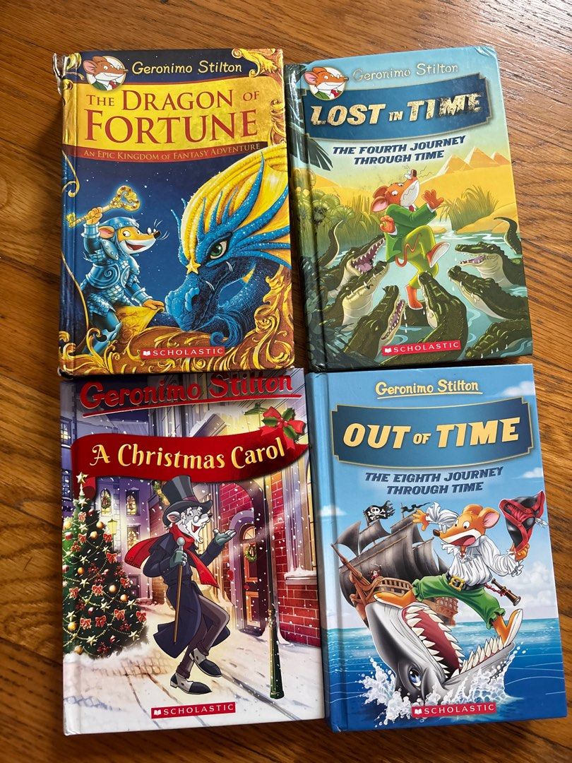 Geronimo Stilton Books Hard cover , Hobbies & Toys, Books