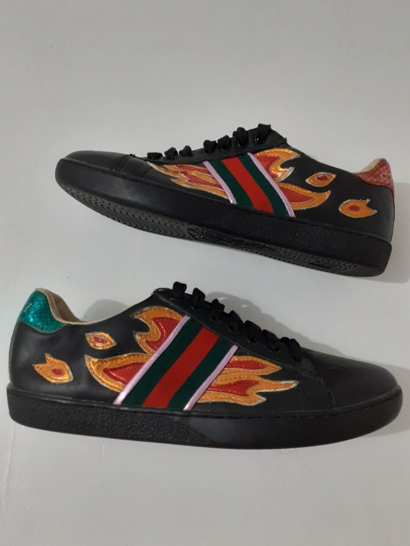 Gucci flame shoes on sale