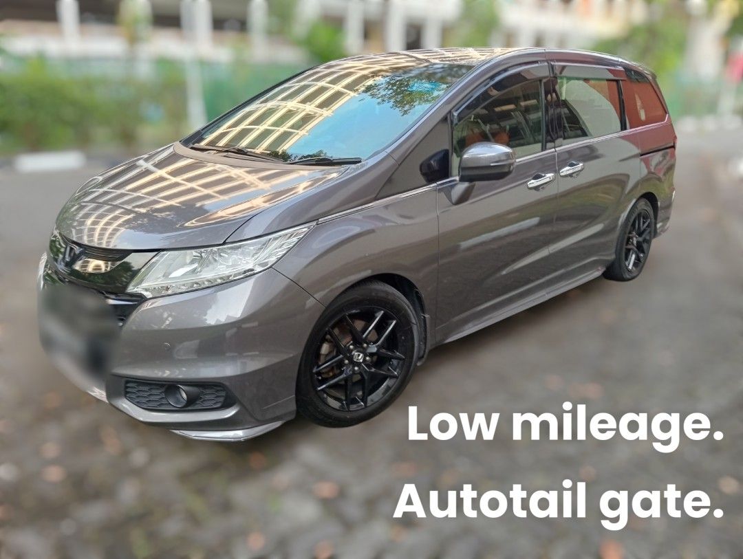 Honda Odyssey 2.4 EXV-S CVT LED SR Auto (Category: Used Cars) located in Singapore. Submitted by themaskedone (Listing ID 1331636341, Image 1). Description: decent good fuel consumption for a big MPV more than almost 10 km/l.( see last pic) low mileage. No tampering. PHV ready with Sunroof, Auto tailgate Foldable side mirrors when locked. Honda 17" inch sports flow form light rims Maintained by meticulous owner Chat for more info Location and pri