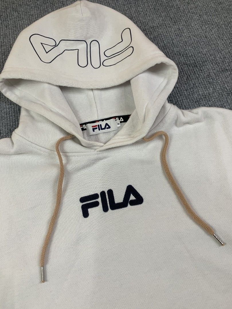 Hoodie FILA 3 color Fesyen Pria Pakaian Baju Luaran di Carousell