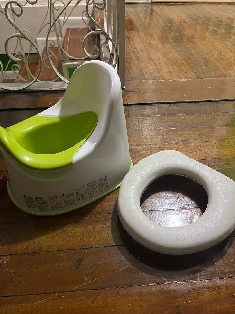 Ikea Lockig Potty and travel potty (Category: Bathtub & Bath Accessories) located in Quezon City. Submitted by marianedb (Listing ID 1331690451, Image 1). Description: Bundle Ikea potty (never been use) Travel potty (slightly used).