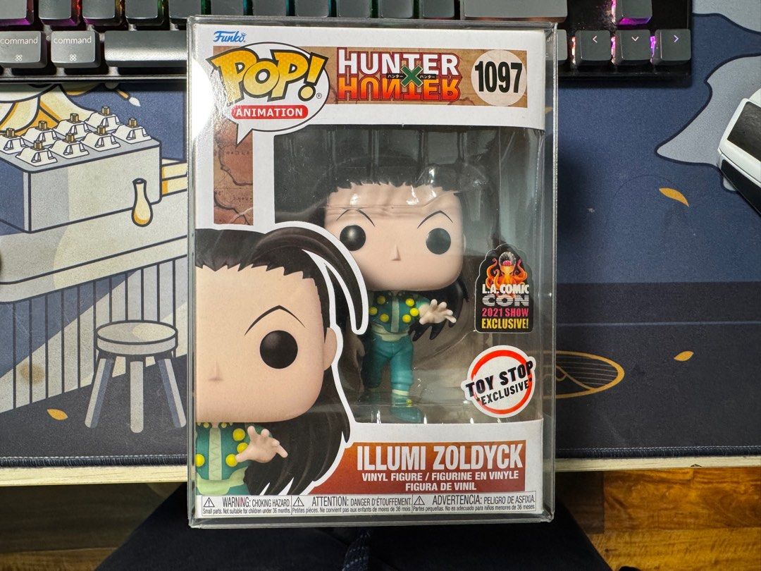 Illumi Funko Pop (LA Comic Con Exclusive) (Category: Designer & Blind Box Toys) located in Taguig. Submitted by asch10 (Listing ID 1331571698, Image 1). Description: .