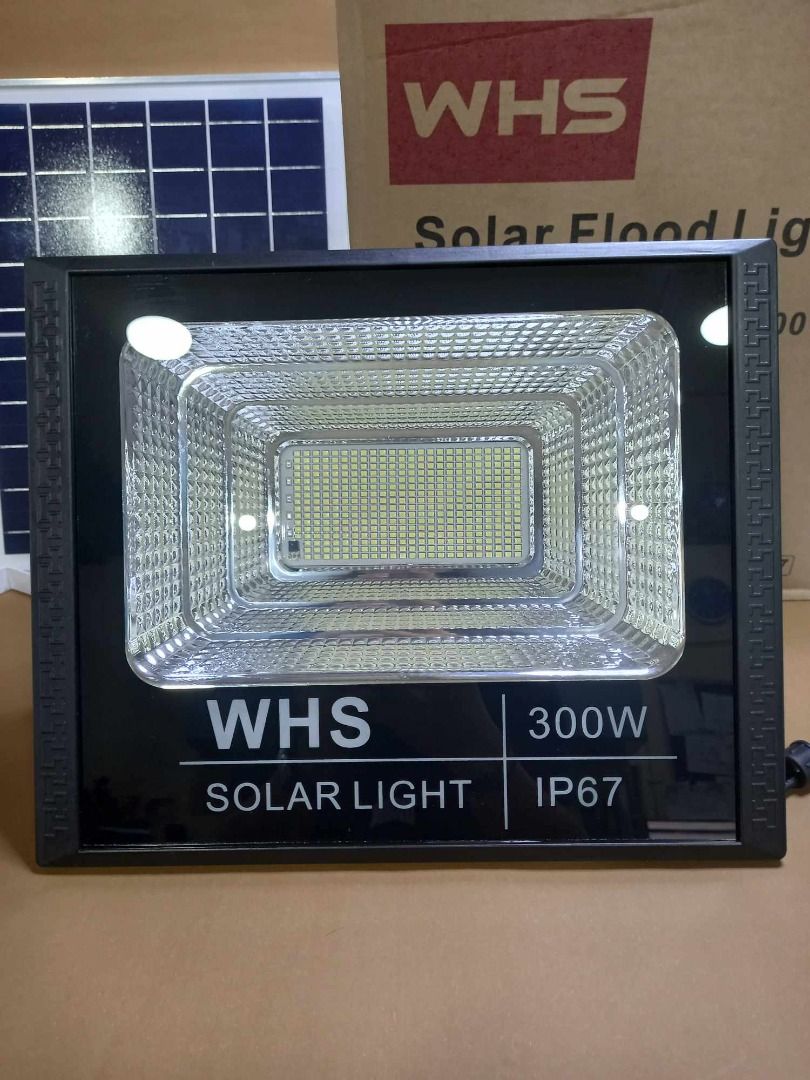 JAFED WHS-CHZ-901E IP67 300W Solar Led Outdoor Flood Light Street Lamp ...