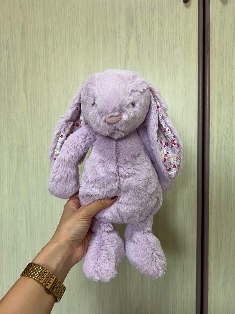 Jellycat Blossom Jasmine Bunny Medium 31cm, Toys & Collectibles