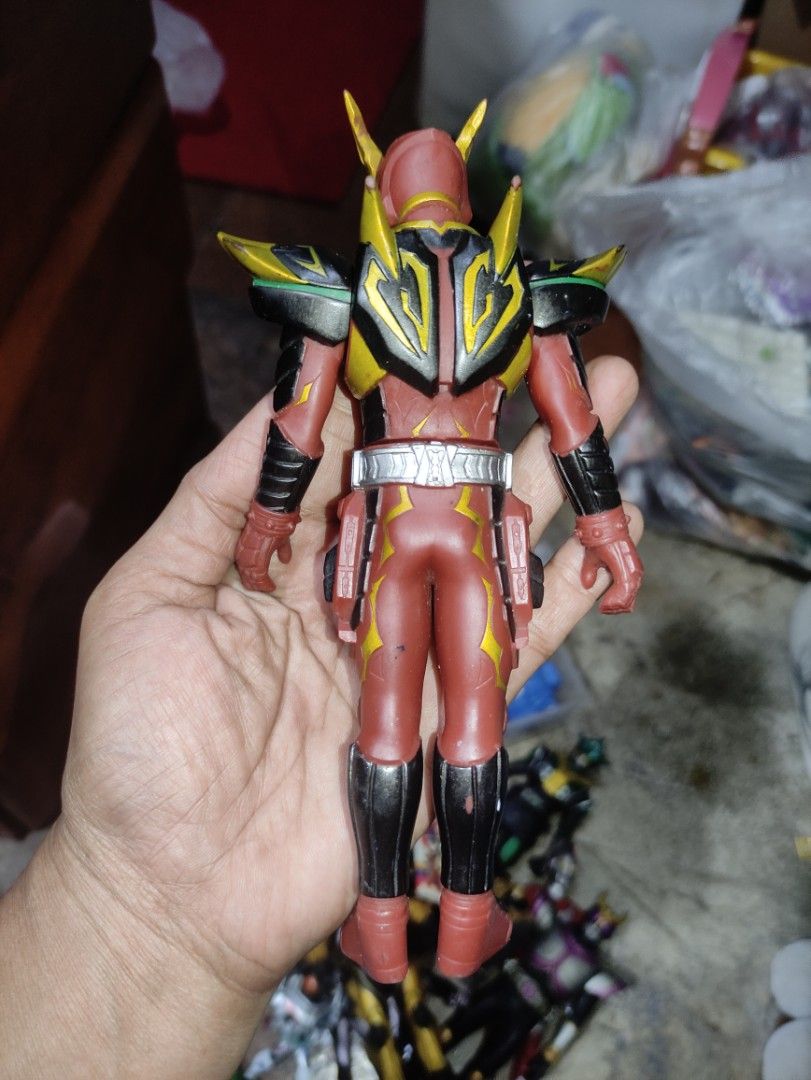Kamen Rider Blade Rider Hero Series Kamen Rider Wild Charis Used Soft Vinyl Figure Bandai (Category: Figurines & Statues) located in Paranaque City. Submitted by furugiyafinds (Listing ID 1331726506, Image 2). Description: 🏷️as is from Japan merchandise 🏷️Size: Length Approximately 17cm 🏷️Please see photos for reference 🏷️Manage your expectation 📌 Color may vary due to lightning and photography..