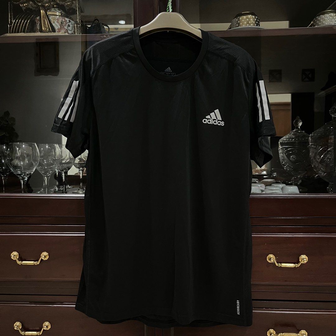 Kaos Olahraga Running Cowok Adidas Original Fesyen Pria Pakaian Atasan di Carousell