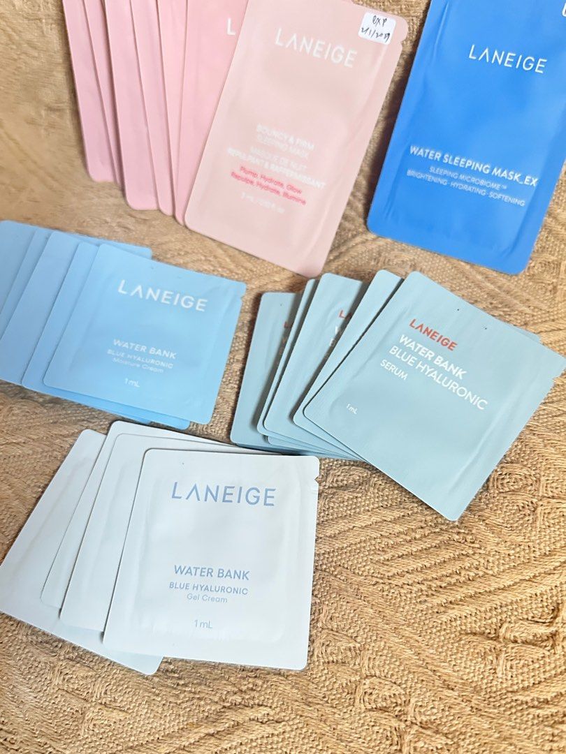 Laneige sleeping mask cream serum gel cream Sample, 美容＆個人護理, 健康及美容 皮膚