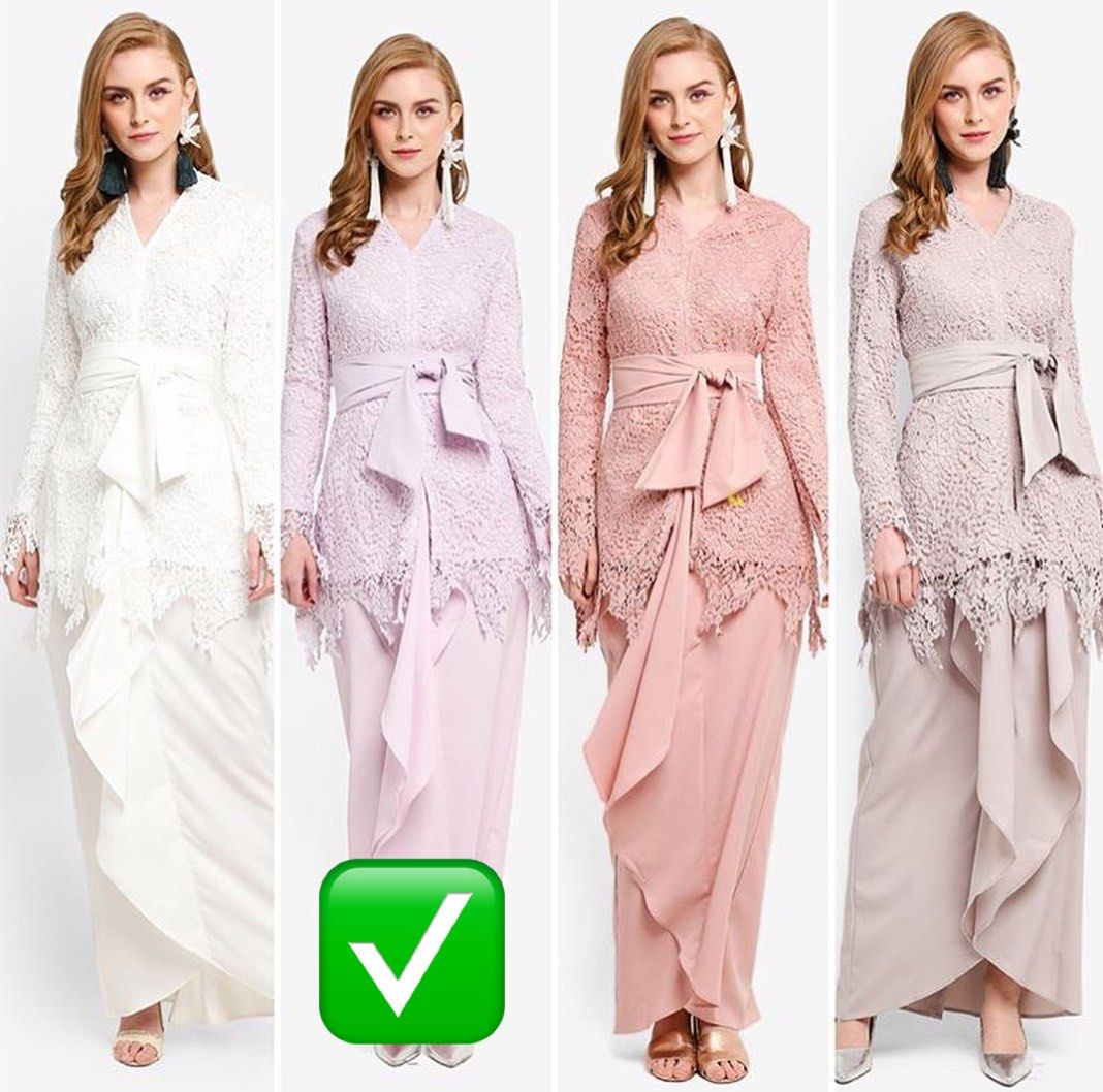 Lubna Lace Kebaya Zalora Raya