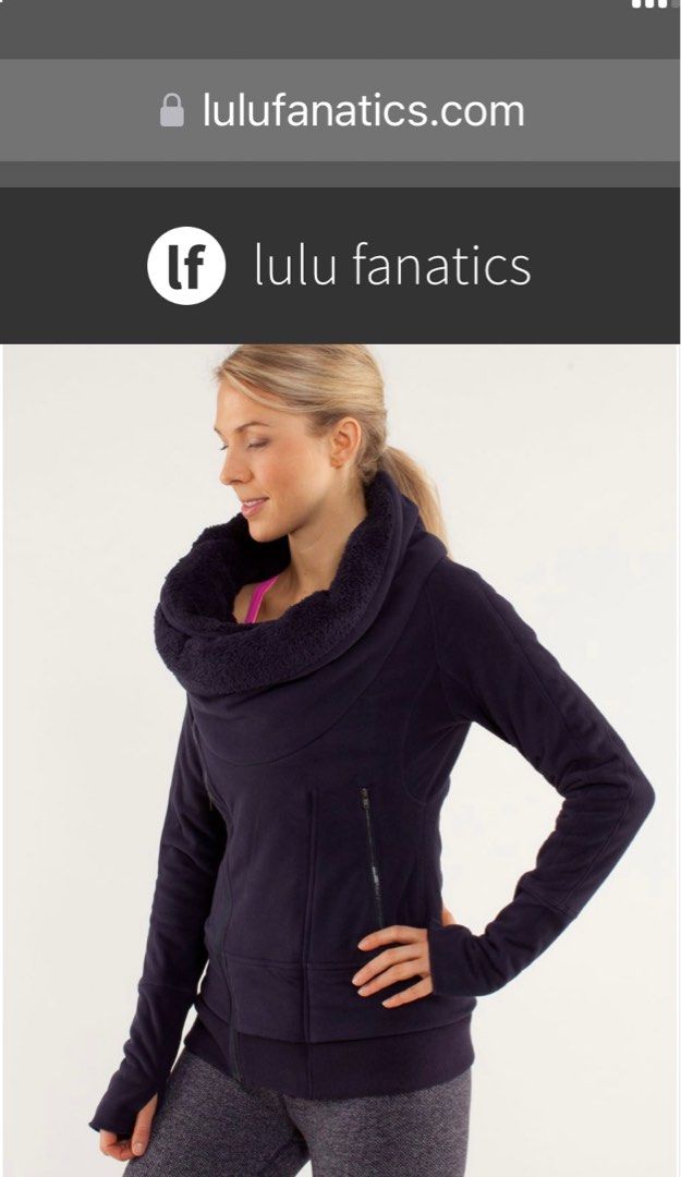 Lululemon off the mat jacket top