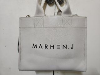 MARHEN J. vegan/sustainable leather crossbody two way bag with removable guitar strap lightwright
