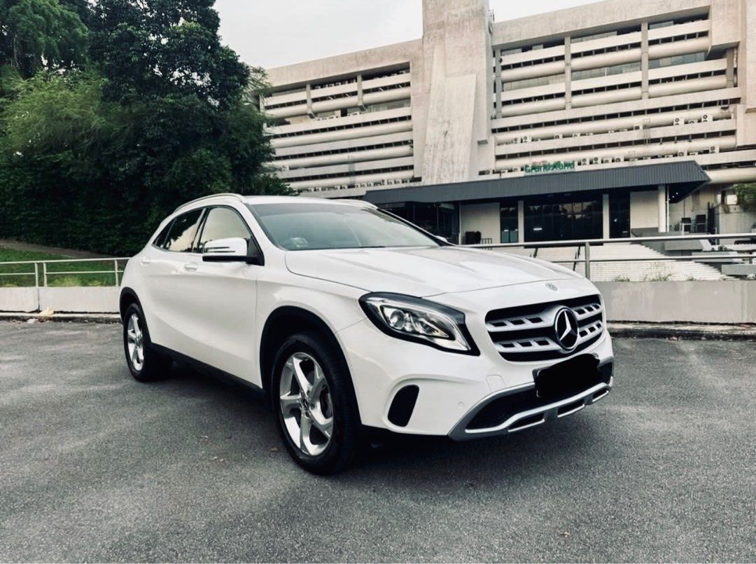 Mercedes-Benz GLA-Class GLA180 (A) (Category: Used Cars) located in Singapore. Submitted by drivegallery (Listing ID 1331646439, Image 1). Description: MONTHLY FROM $1000 Looking for a fuss-free car purchase experience? From $500 Driveaway ✅ - LOWEST Interest Rate From 2.48% - Flexible Finance Schemes - Full Loan Availability - HIGHEST Trade In Quote ☎️Contact Number Javan- 9323 2295.