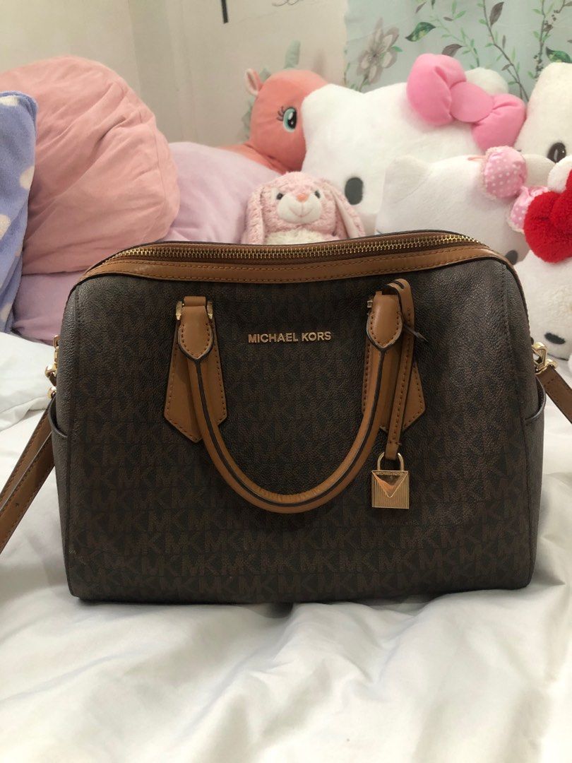 Michael kors brown doctor bag store