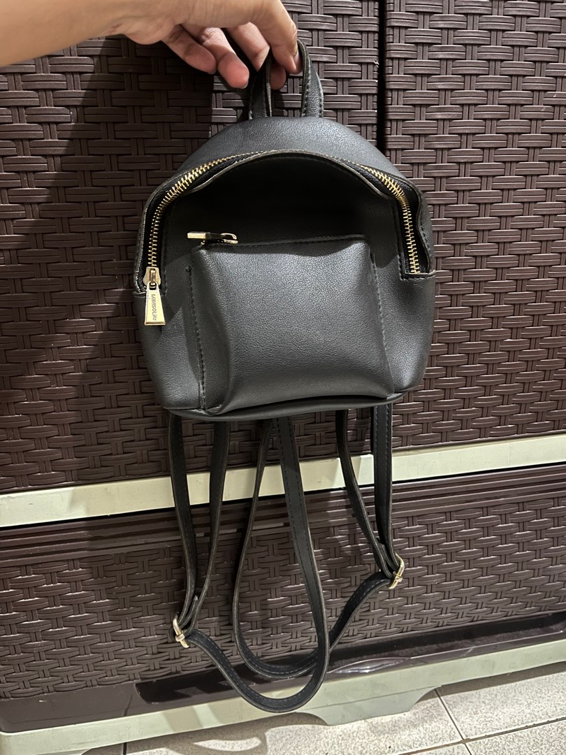 Miniso leather backpack on sale