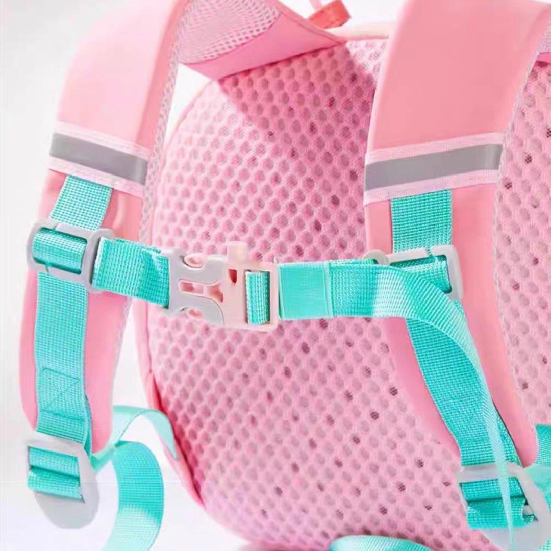 Multi Function Child Bag (Category: Babies & Kids Fashion) located in Singapore. Submitted by underleaf (Listing ID 1331606371, Image 10). Description: Brand new Mini Adventure Backpack (26x25x10 cm) with Detachable Small Bag and Soft Toy: Our Mini Adventure Backpack is tailor-made for tiny explorers! Compact and versatile, it’s designed to carry small books and toys, with added features for extra fun and convenience. Key Features: 1. Compact Siz