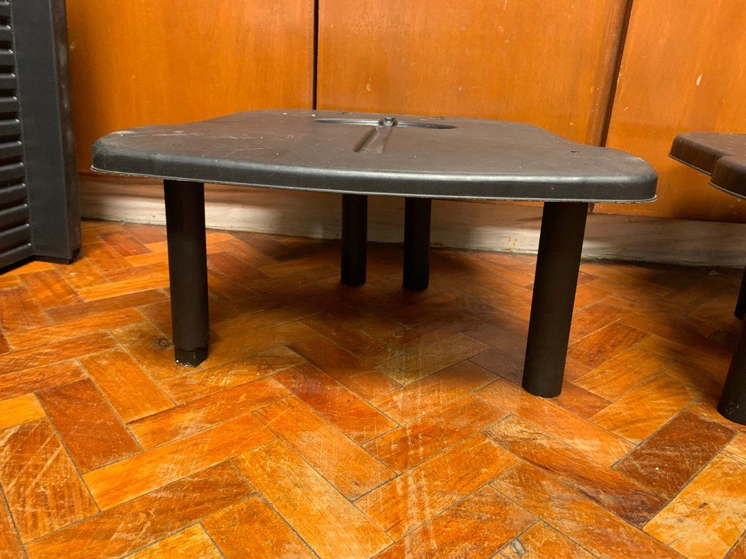 Multi l-Purpose Hifi Speaker Stand (1 pair) (Category: Soundbars, Speakers & Amplifiers) located in Paranaque City. Submitted by seb_trading (Listing ID 1331588284, Image 2). Description: multi purpose heavy duty stand up to 100kgs weight capacity hard plastic top pallet wood feet height 8" span 15.5" wide 17" this is a home made stand main a speaker stand can be used as stand for plants can be used as kids/adult chair can be used as a high chair