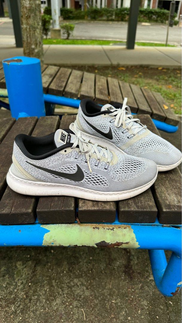 Nike Free RN Grey Black Men s Fashion Footwear Sneakers on Carousell